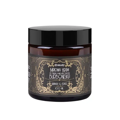 Matowy krem do stylizacji włosów i brody Burboneska