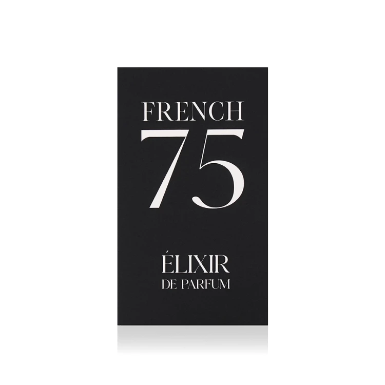 Perfumy French 75 pudełko pion.webp