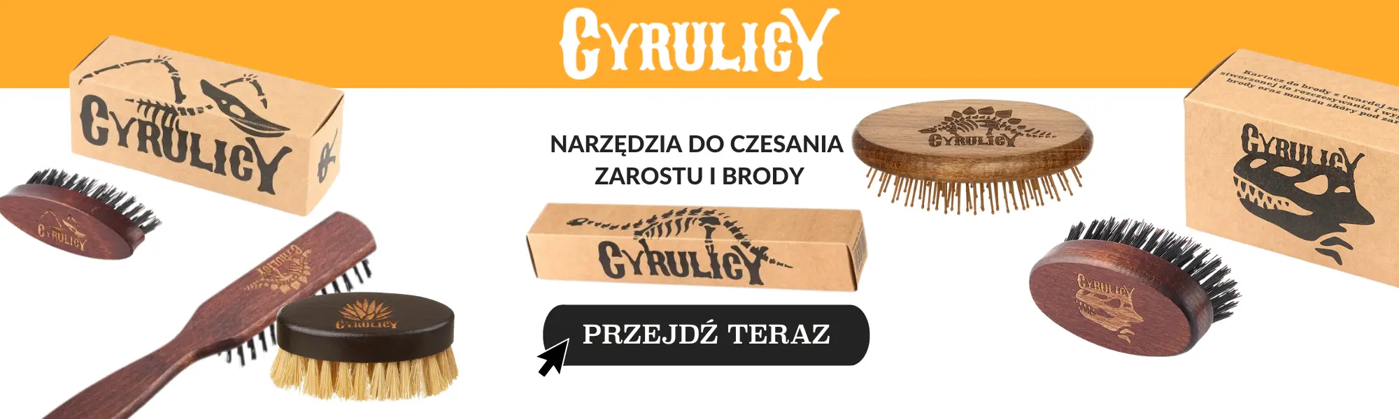 Podróżny kartacz i akcesoria do czesania brody