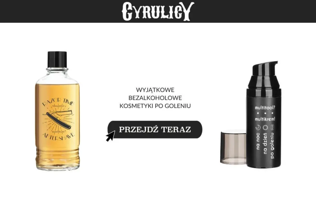 balsam po goleniu, bezalkoholowa woda po goleniu
